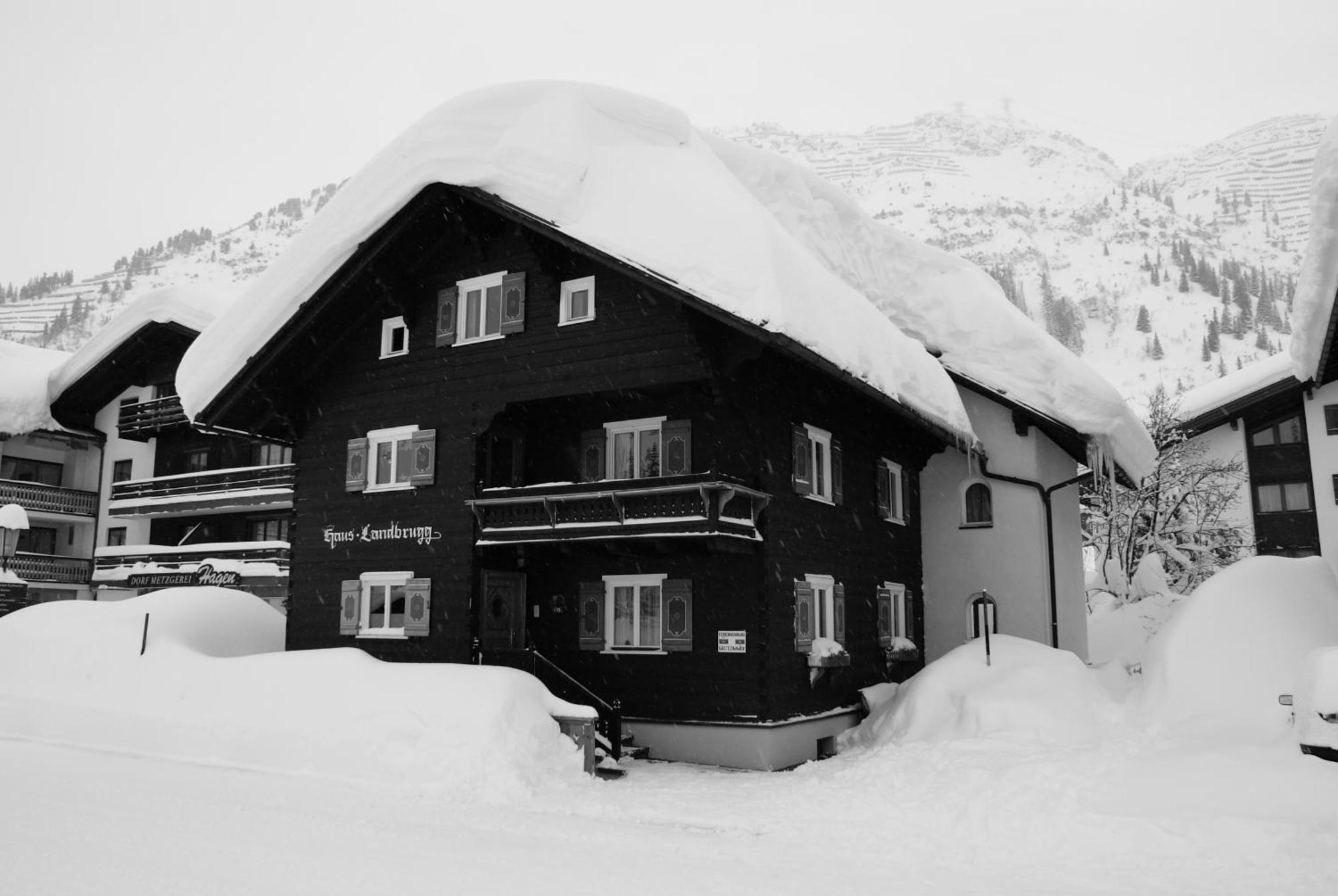 Haus Landbrugg Leilighet Lech am Arlberg Eksteriør bilde